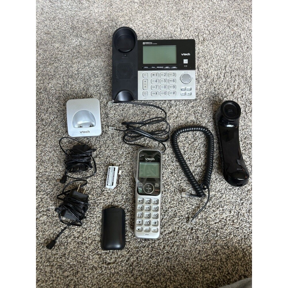 VTech VG208 Corded Cordless Phone Answering Machine Call Blocker